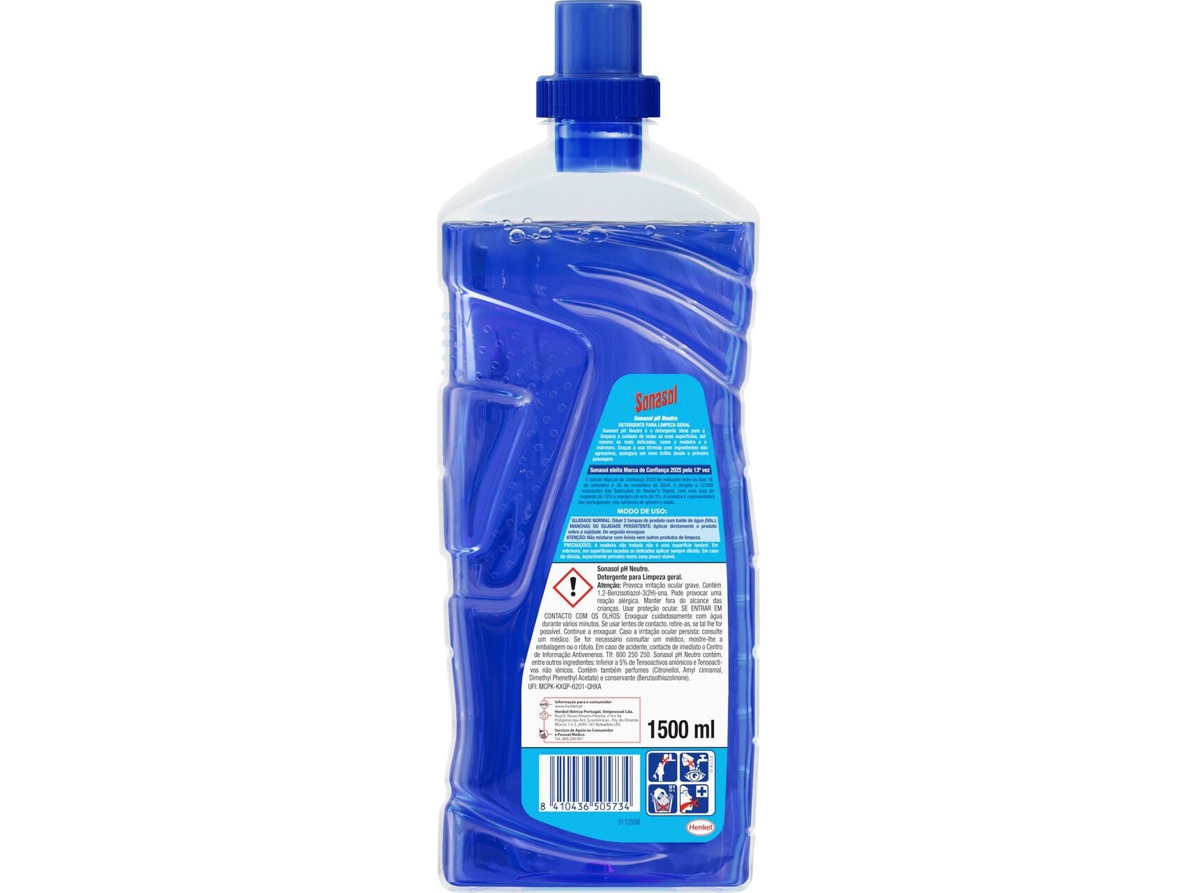 LAVA TUDO SONASOL PH NEUTRO 1.5L image number 1