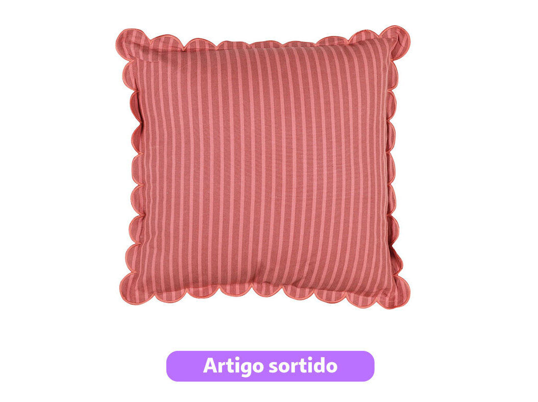 ALMOFADA ACTUEL SIDONIE 45X45CM CORES SORTIDAS