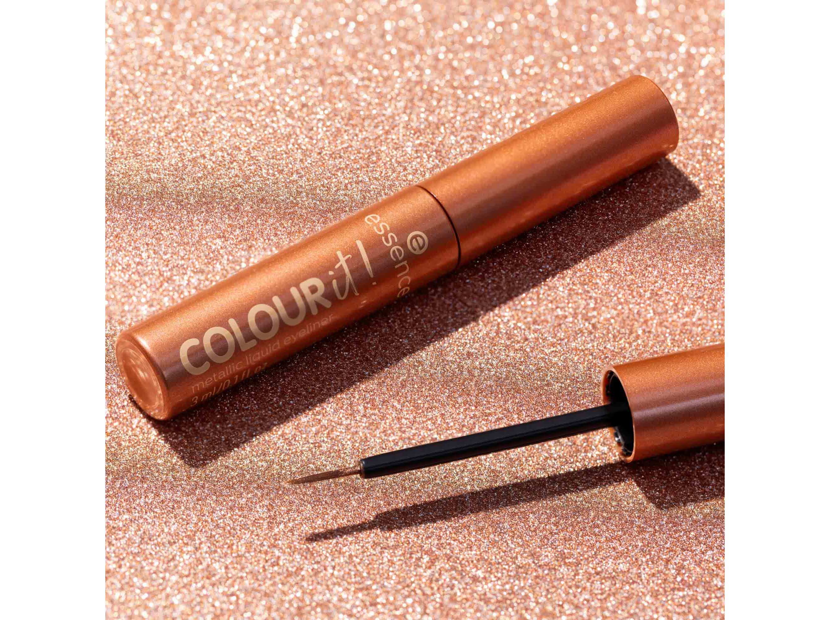 EYELINER LIQUIDO ESSENCE COLOUR IT! BURNISHED BRONZE 01 image number 6