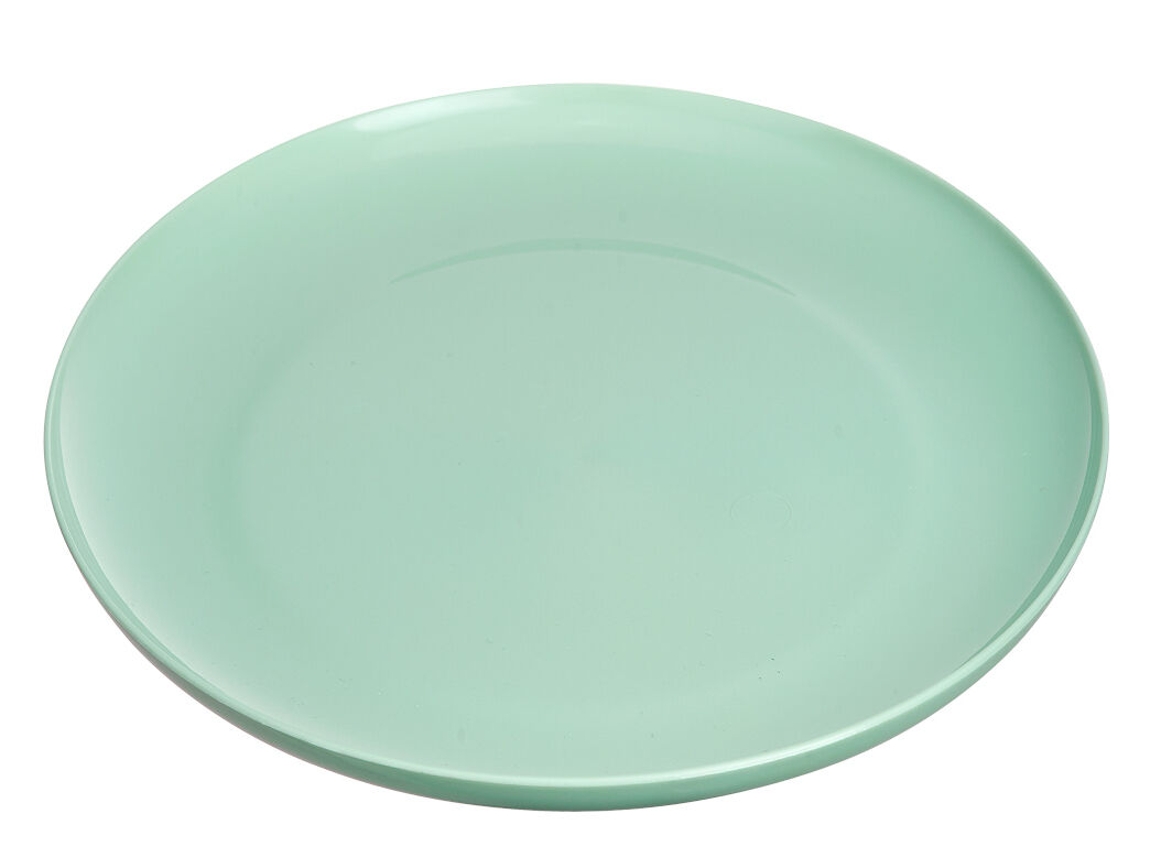 PRATO REUTILIZ&Aacute;VEL ACTUEL EM PL&Aacute;STICO VERDE 21CM image number 1