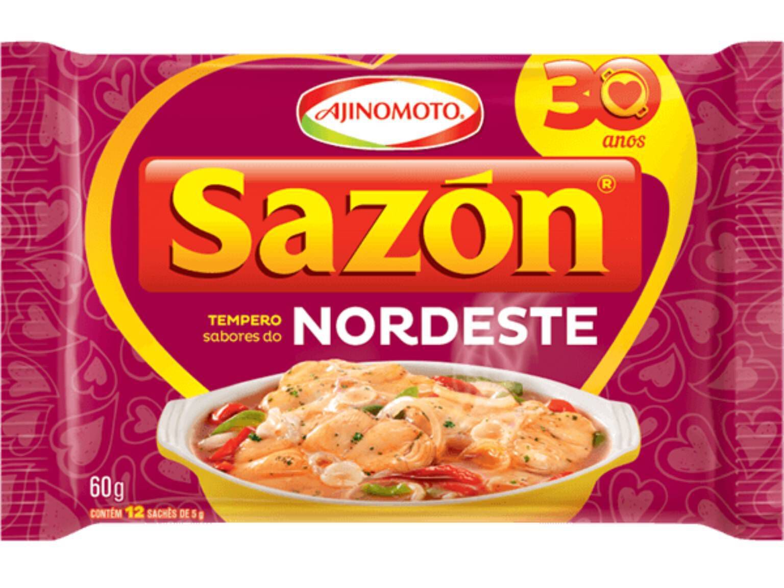 TEMPEROS SAZ&Oacute;N SABOR DO NORDESTE 60G