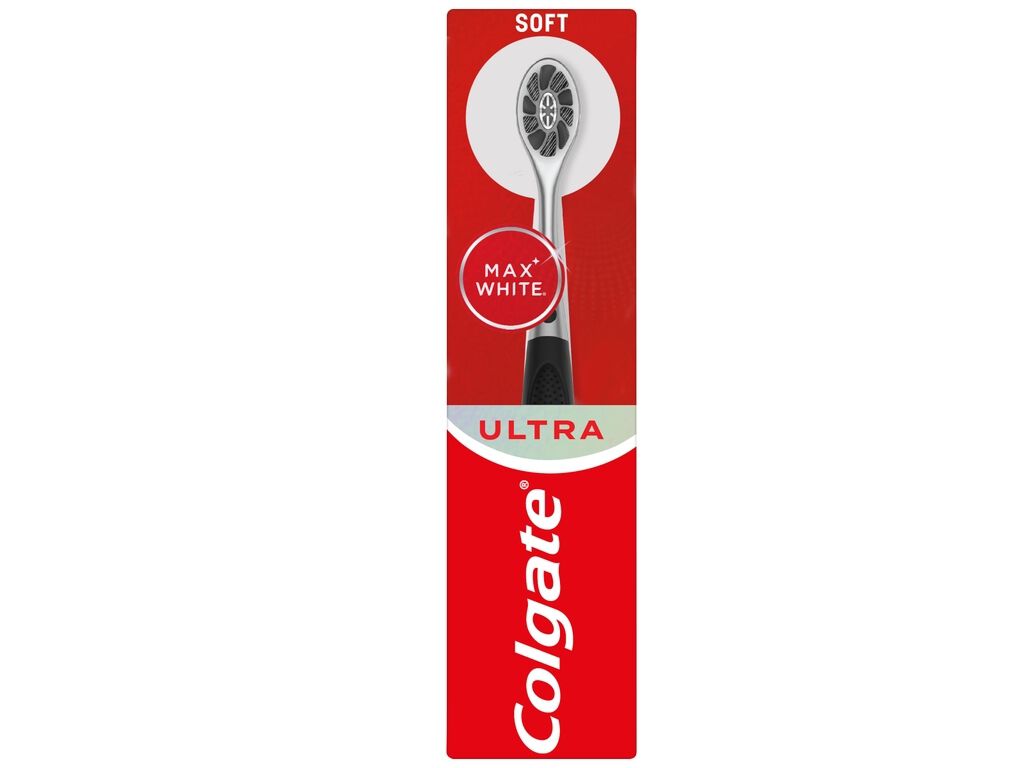 ESCOVA DENTES COLGATE MAXWHITE ULTRA CHARCOAL UN image number 1