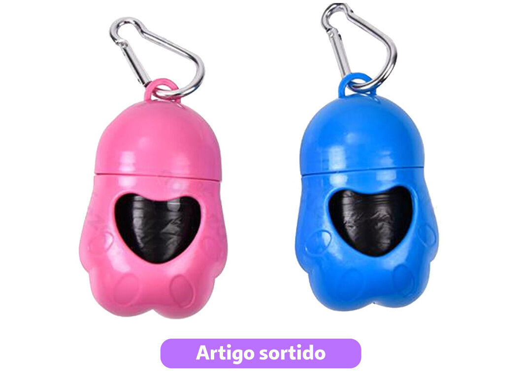 DISPENSADOR SACOS APANHA DEJETOS C/RECARGA