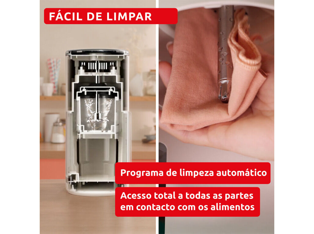 M&Aacute;QUINA DE GELADOS MOULINEX DOLCI MJ602AF0 10 PROGRAMAS 1.4L image number 4