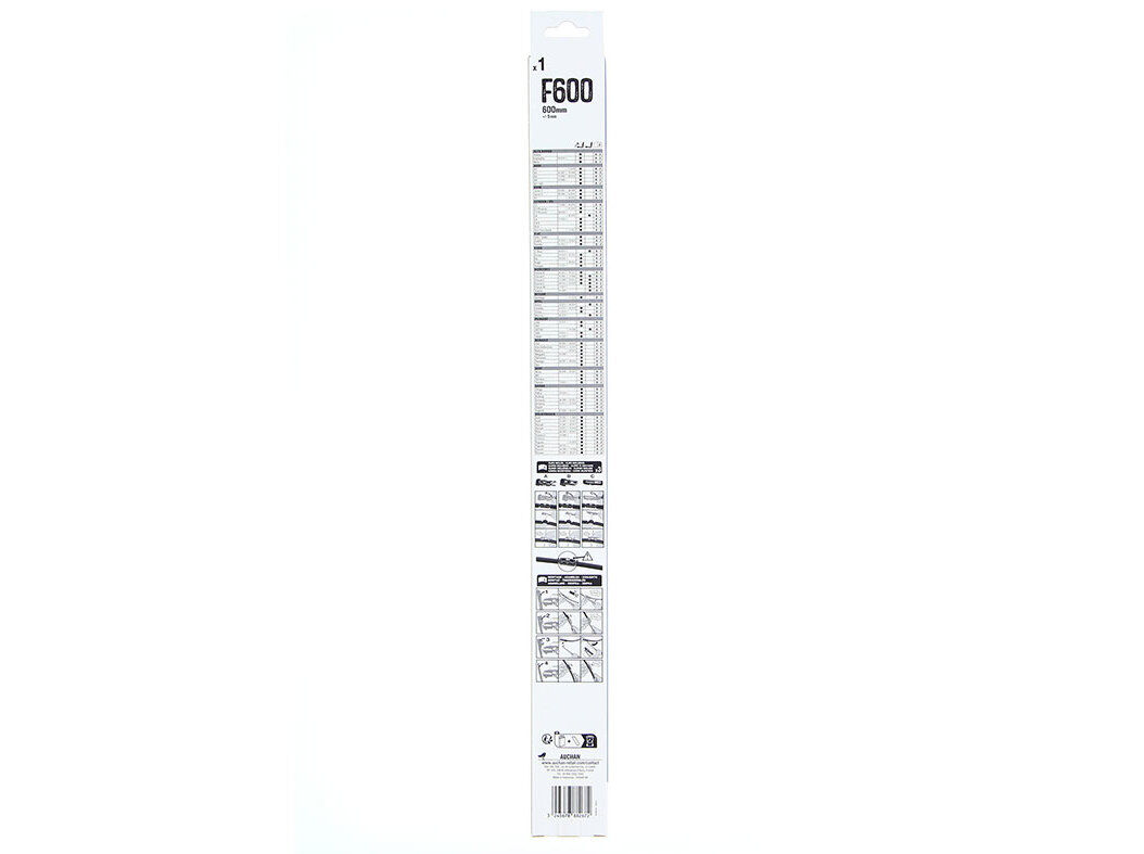 ESCOVA LIMPA P&Aacute;RA-BRISAS AUCHAN FLAT BLADE GX60 image number 1