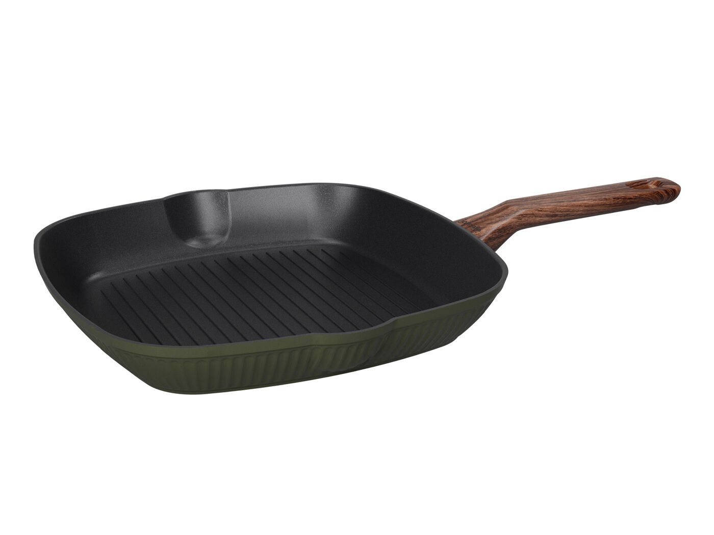 GRELHADOR WAVE PESTO JOMAFE VERDE 28CM