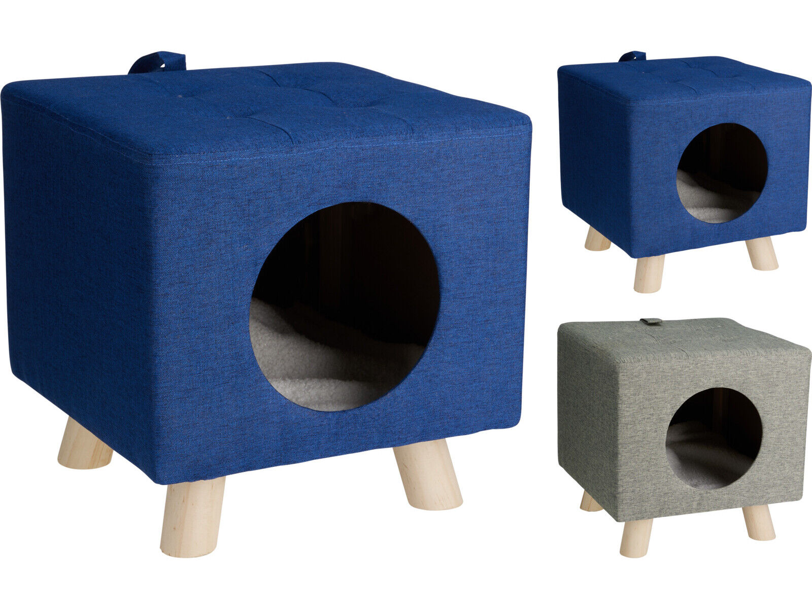 NICHO ANIMAIS DOGS COLLECTION COM P&Eacute;S 33.5X33.5X33.5CM CORES SORTIDAS image number 1