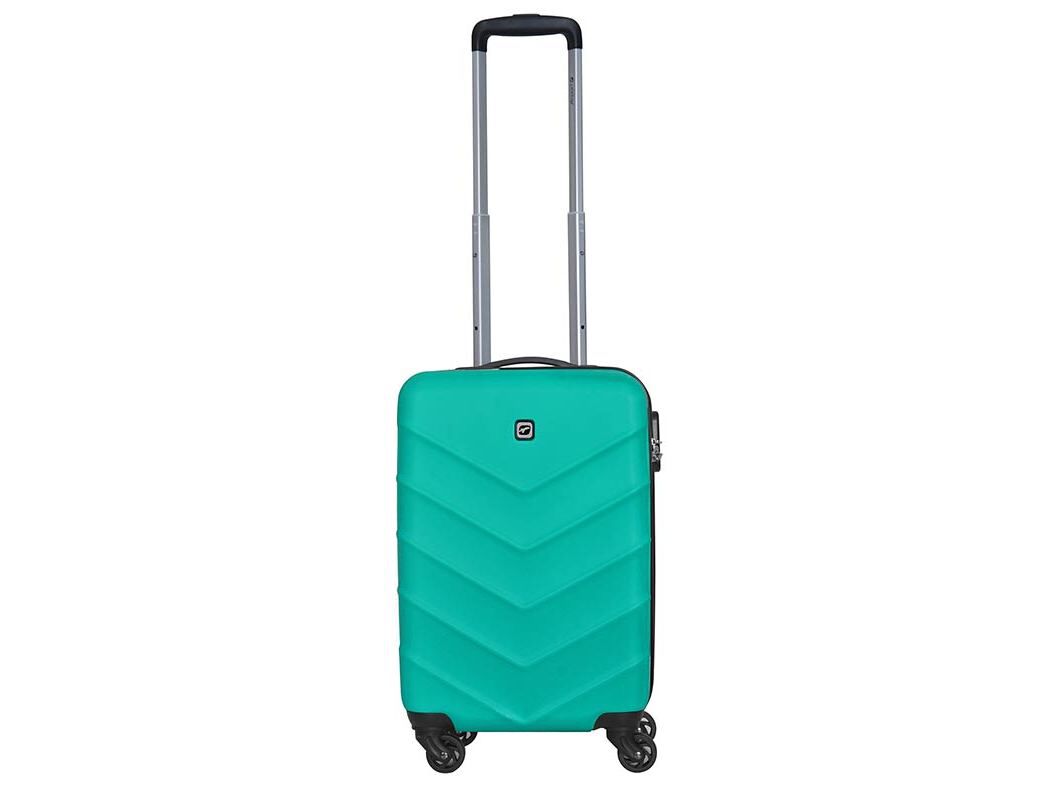 MALA DE CABINE R&Iacute;GIDA AIRPORT TURQUESA 4 RODAS 55CM image number 1