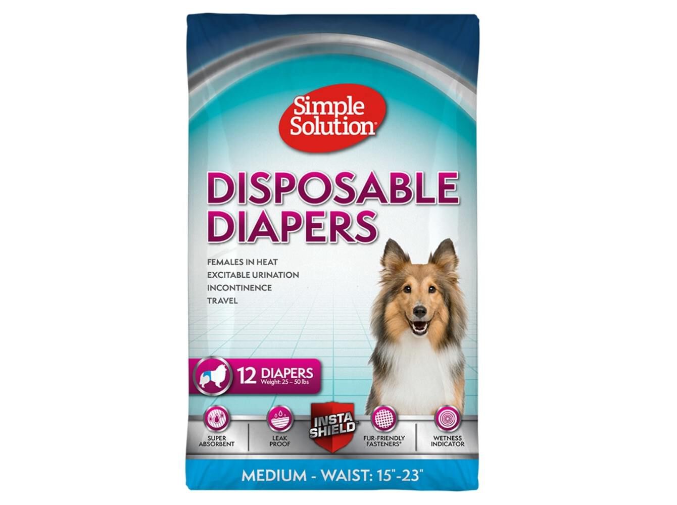 FRALDAS C&Atilde;O SIMPLE SOLUTION DESCART&Aacute;VEIS F&Ecirc;MEA M image number 1