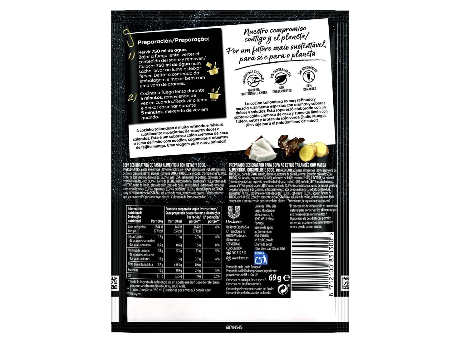 SOPA KNORR TAILANDESA 69G image number 2