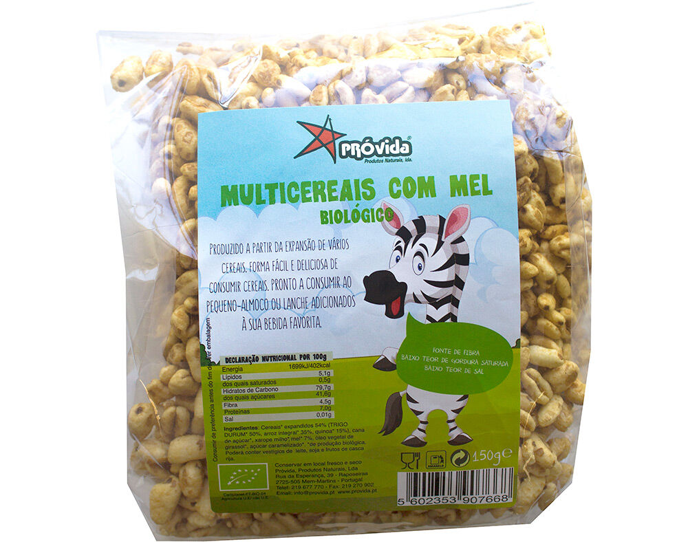 CEREAIS SEARA TOSTADOS MULTICEREAIS COM MEL BIO 150G image number 0