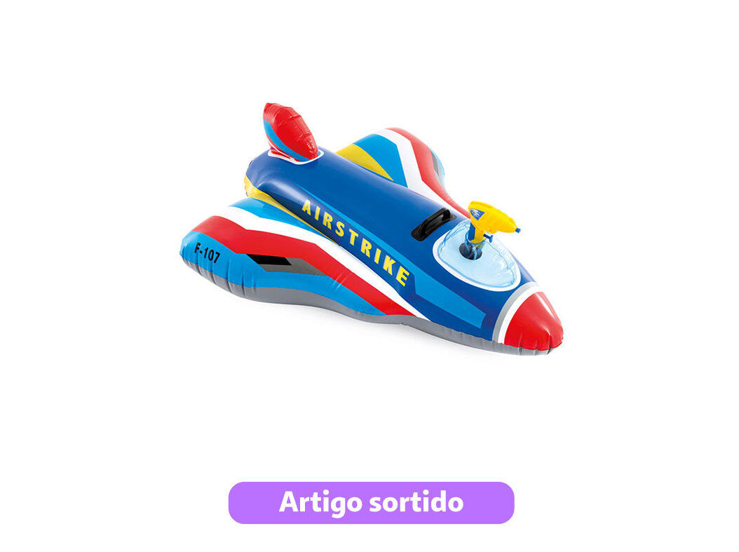 AVI&Atilde;O INSUFL&Aacute;VEL BESTWAY INTEX 112X91CM CORES SORTIDAS image number 1