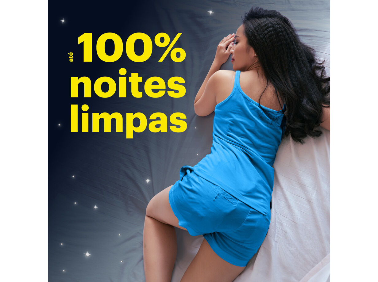 PENSOS HIGI&Eacute;NICOS COTTONLIKE NOITE PLUS COM ABAS EVAX 18 UN image number 1