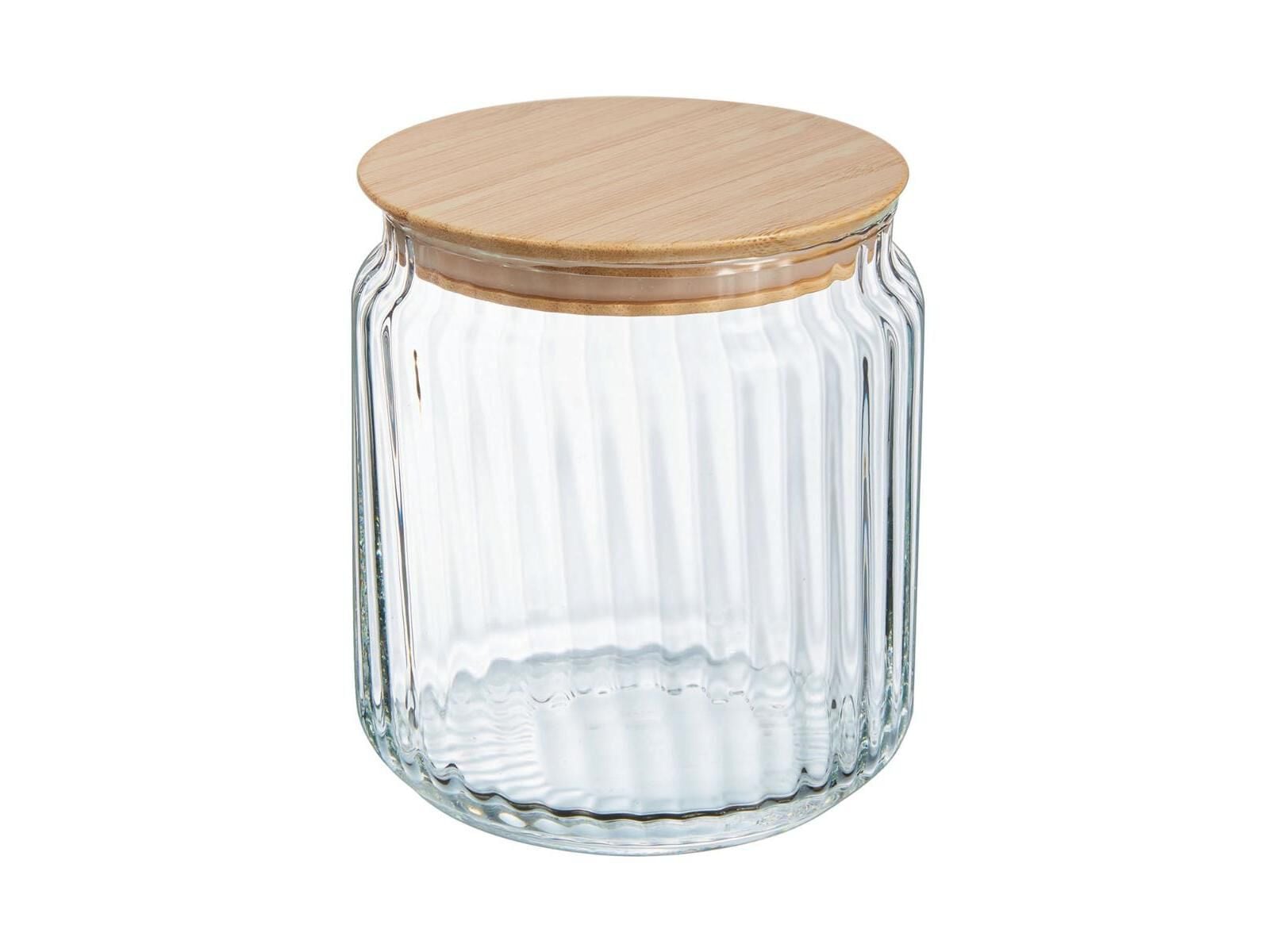 FRASCO DE VIDRO LUMINARC COM TAMPA DE BAMBU 750 ML image number 0