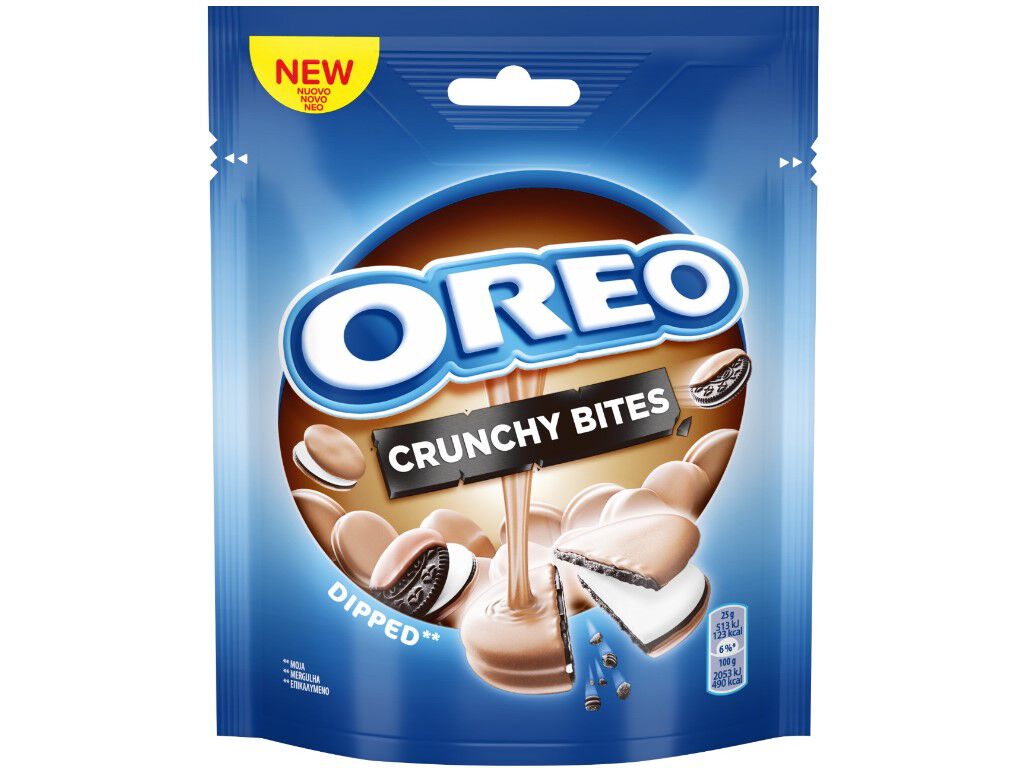BOLACHAS OREO COBERTAS CRUNCHY BITES 110G image number 0