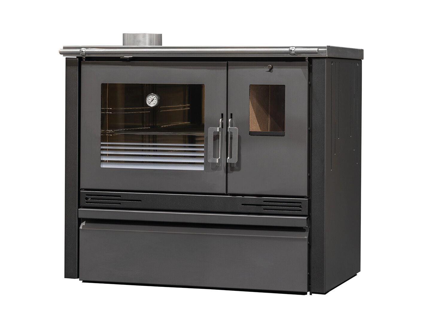 FOG&Atilde;O A LENHA METLOR 6.8KW ME16 BLACK PV image number 1