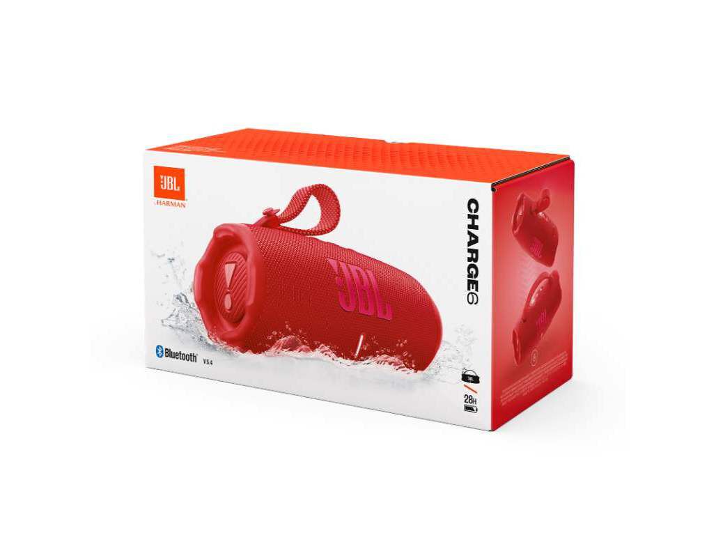 COLUNA PORT&Aacute;TIL JBL CHARGE 6 RED image number 11