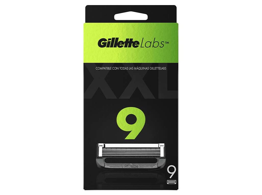 RECARGA DE L&Acirc;MINAS EXFOLIANTES GILLETTE LABS 9 UN image number 1