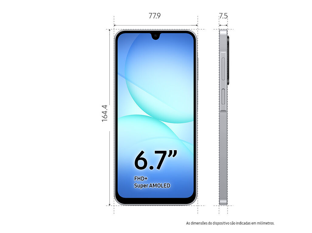 SMARTPHONE SAMSUNG GALAXY A17 5G 256GB CINZENTO image number 2