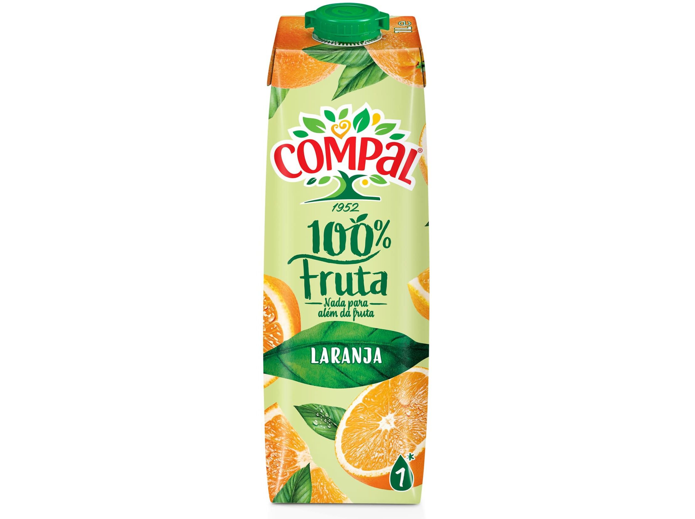 SUMO COMPAL 100% LARANJA 1L image number 0