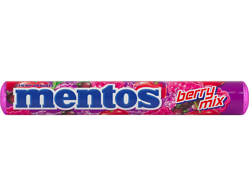 CARAMELOS MENTOS BERRY MIX 38G image number 0