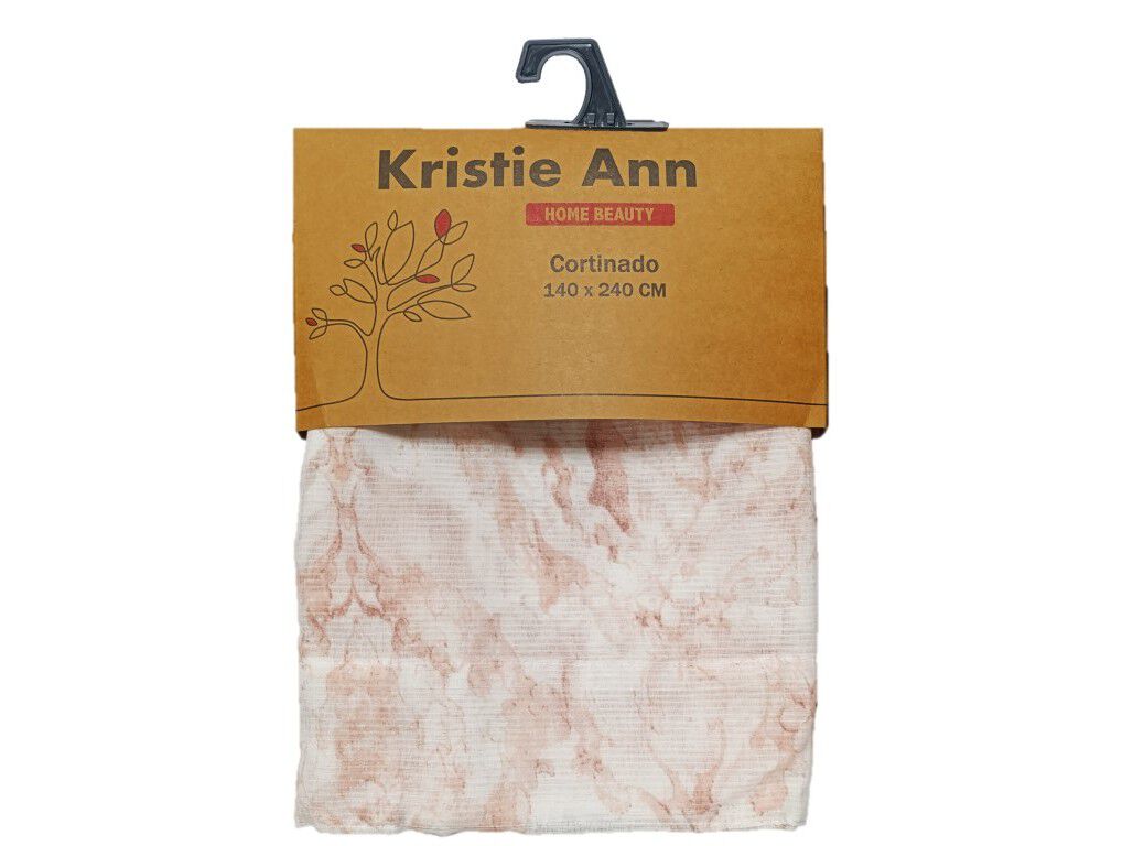 CORTINADO JAVA ROSA 140X240CM