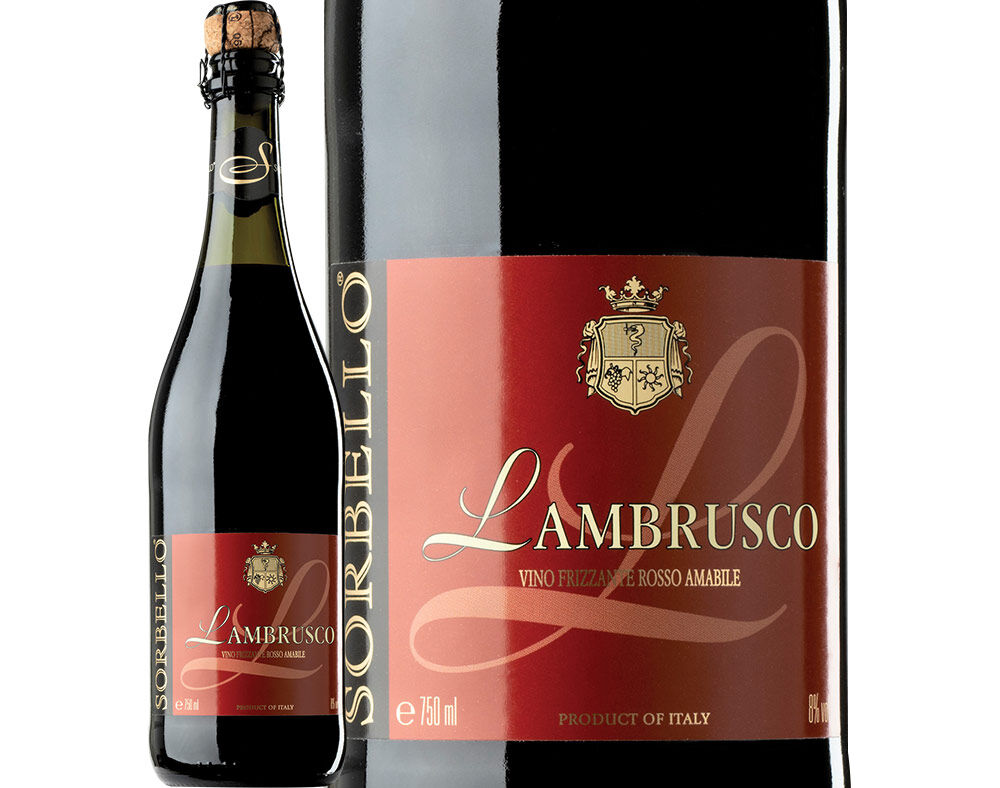 VINHO TINTO SORBELLO LAMBRUSCO 0.75L