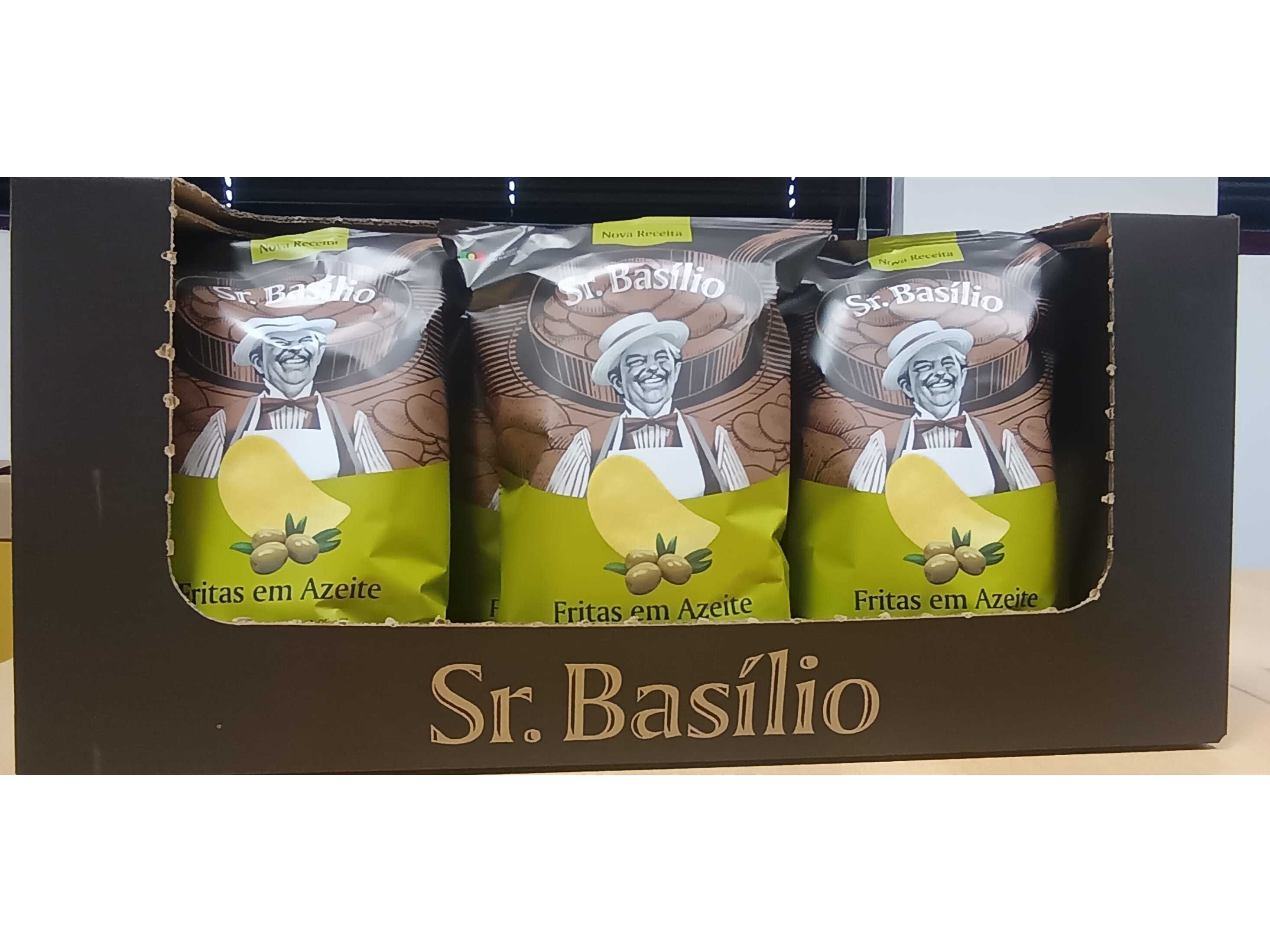 BATATAS SR.BAS&Iacute;LIO FRITAS BF LISA AZEITE 135G image number 1