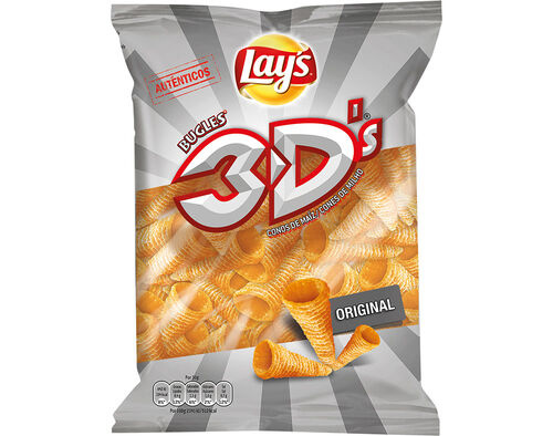 APERITIVO LAY'S 3D'S CONES 85G image number 0