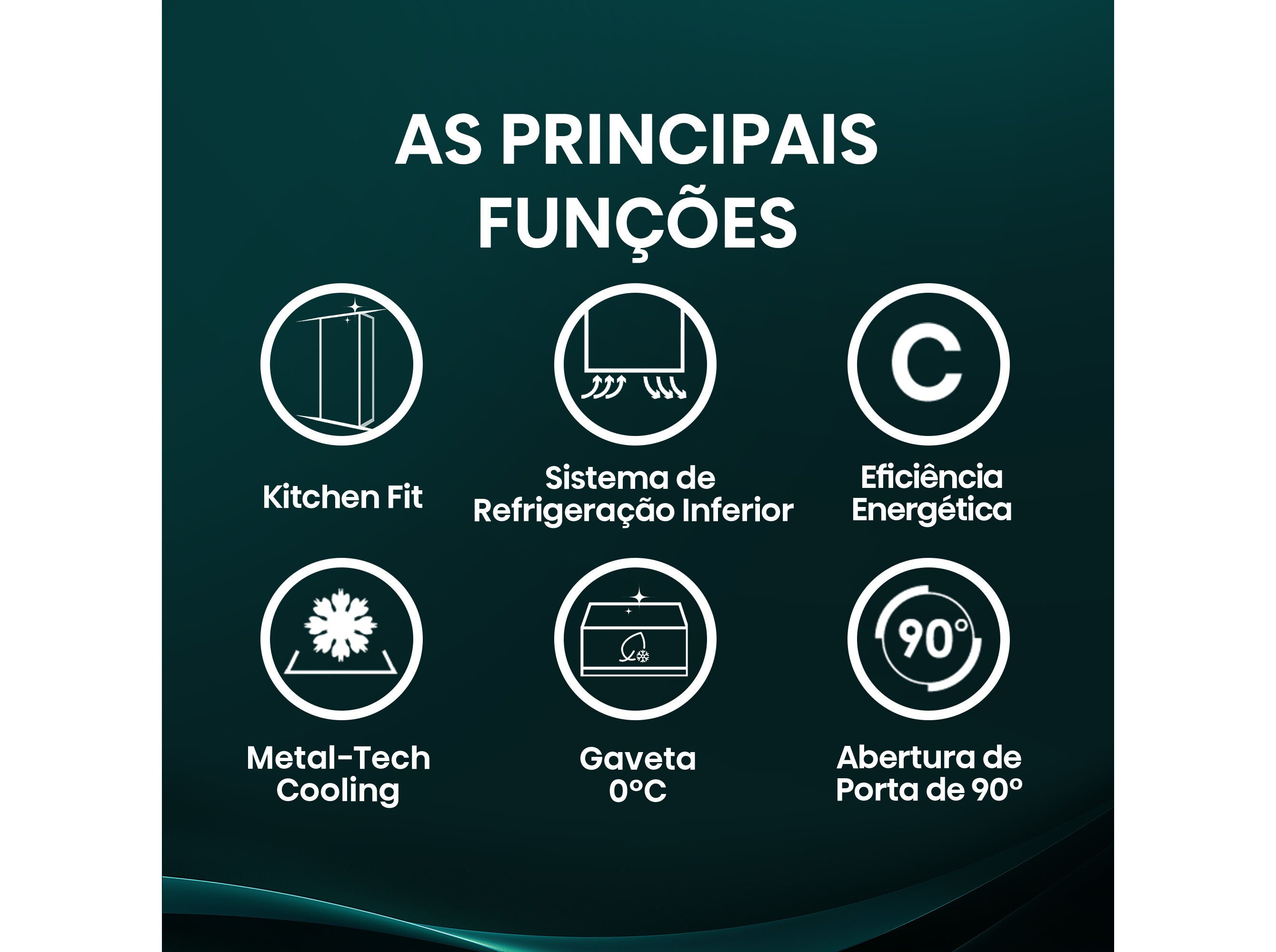 FRIGOR&Iacute;FICO KITCHEN FIT HISENSE RL3K370SAFC 1 PORTA C 372L image number 3