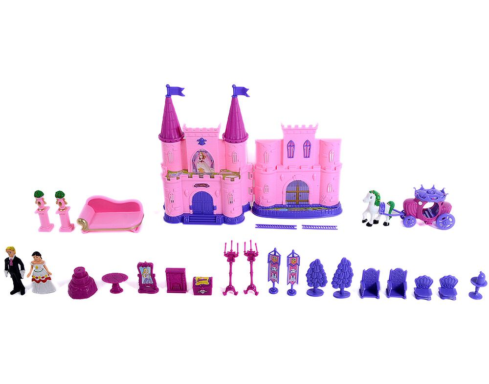 CASTELO DA PRINCESA COM FIGURAS E ACESS&Oacute;RIOS image number 0