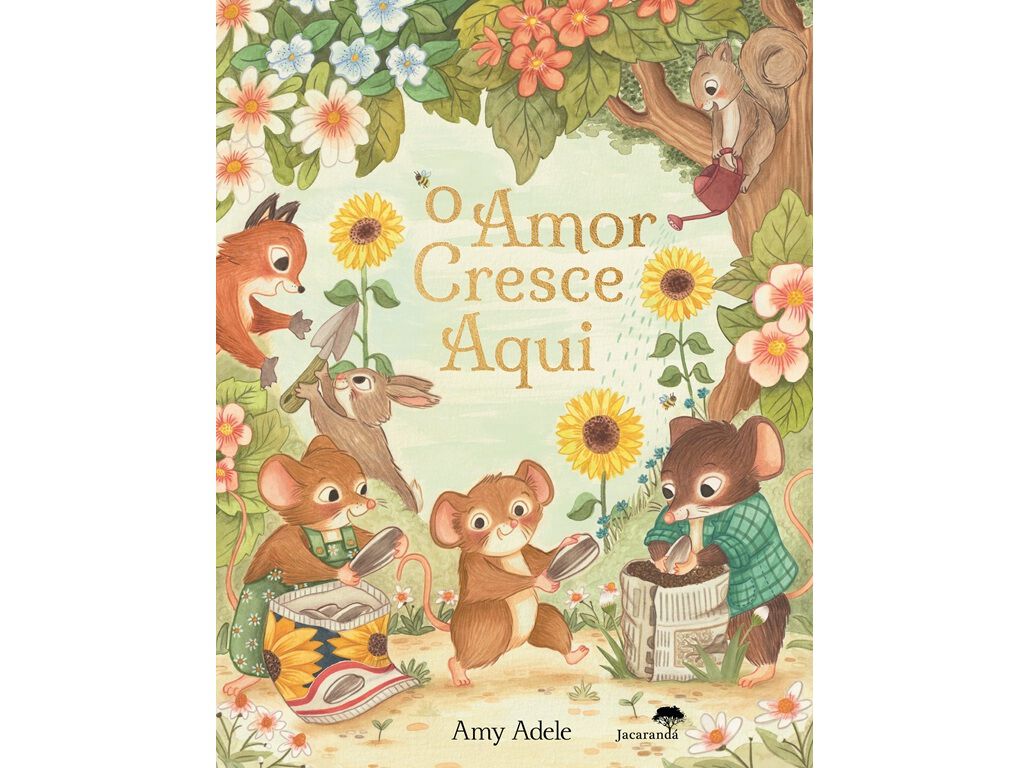 LIVRO O AMOR CRESCE AQUI DE AMY ADELE image number 1