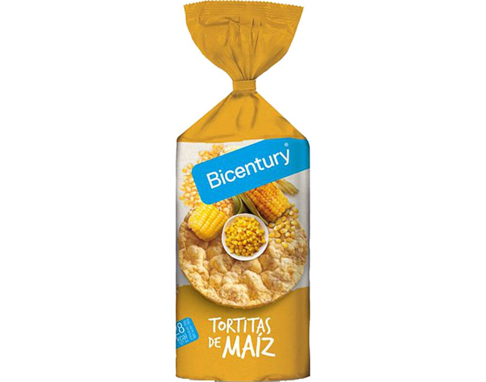 TORTITAS BICENTURY MILHO 130G