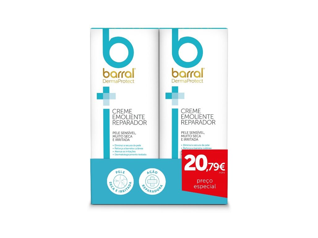 CREME EMOLIENTE BARRAL DERMAPROTECT 200MLX2 image number 0