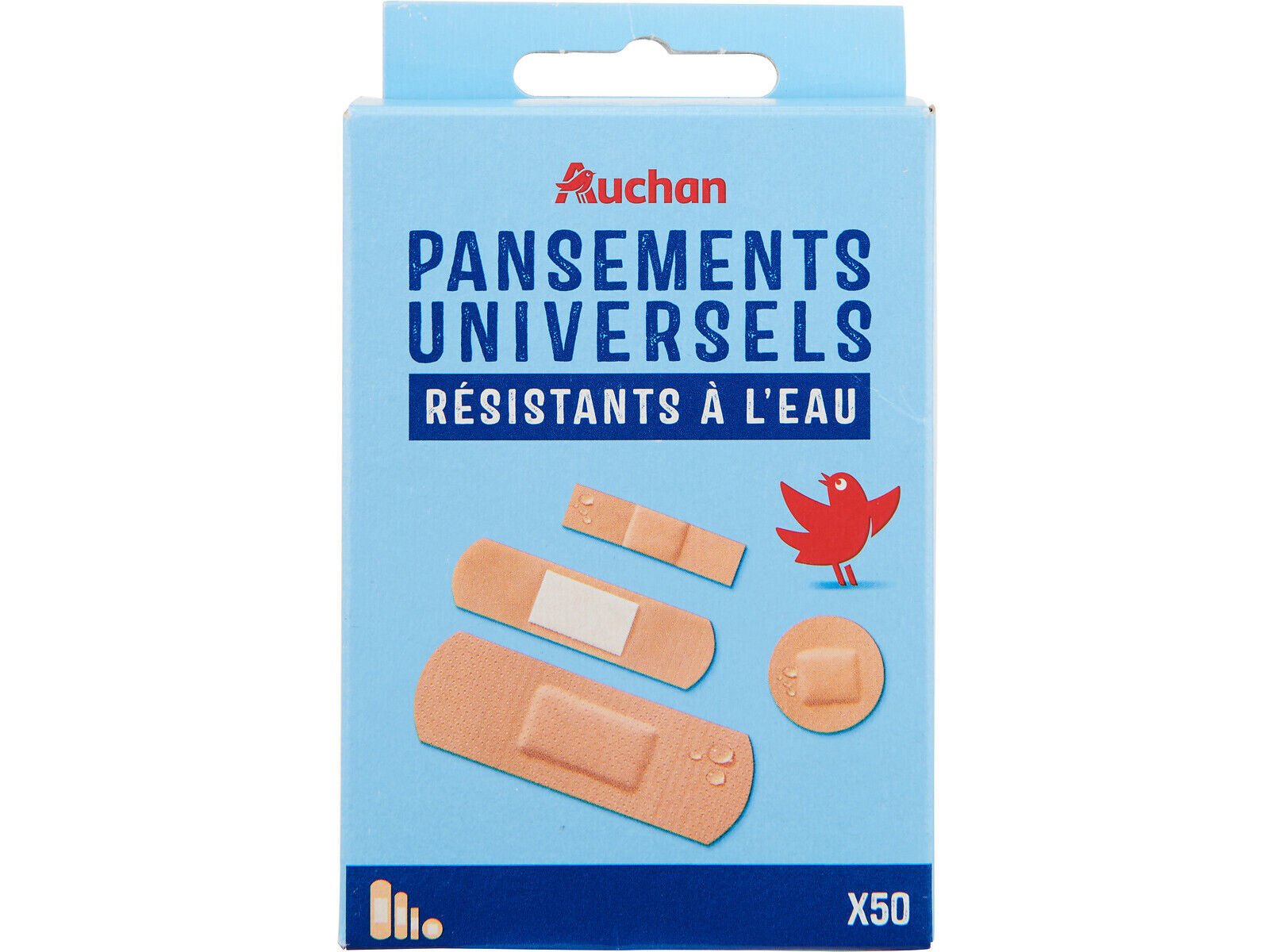 PENSOS MULTIUSOS AUCHAN 4 TAMANHOS BEGE 50UN image number 0