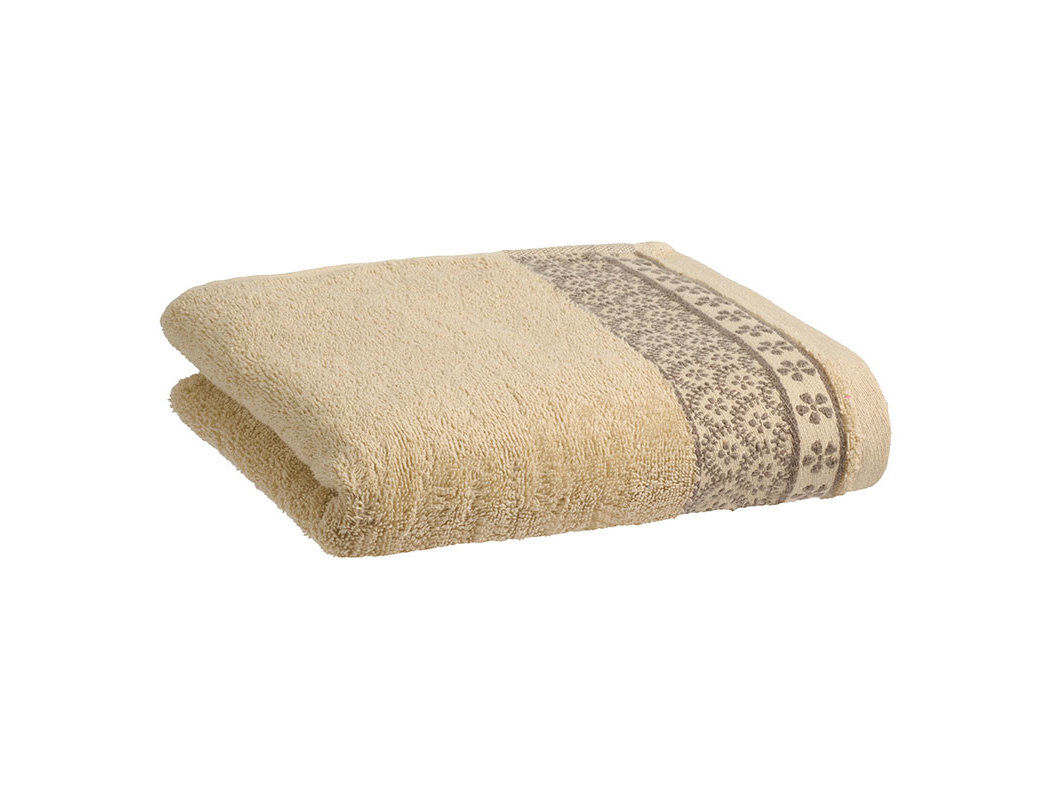 LEN&Ccedil;OL DE BANHO BARRA ACTUEL AREIA 450G 100X150 image number 0