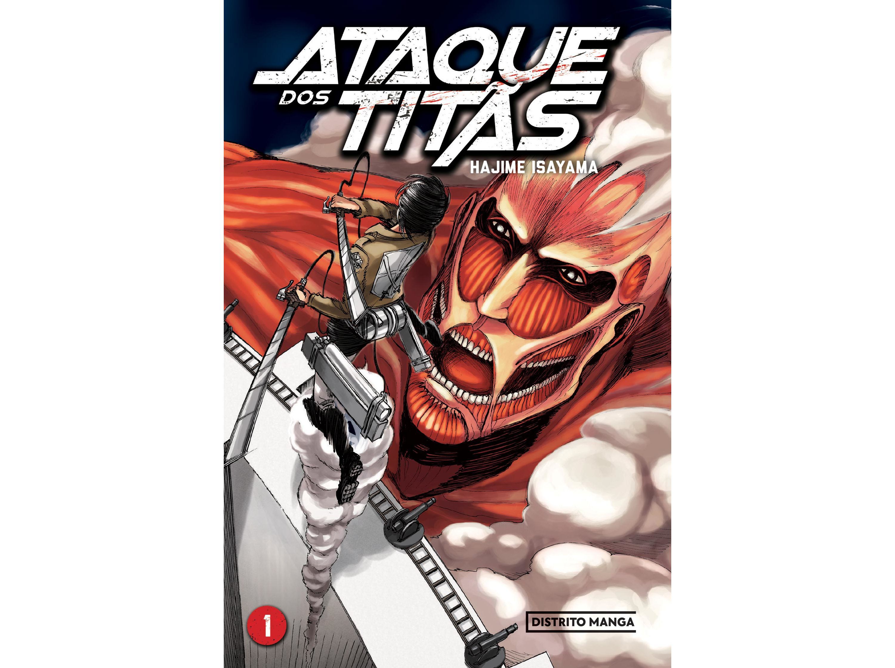 LIVRO ATAQUE DOS TIT&Atilde;S LIVRO 1 HAJIME ISAYAMA image number 0