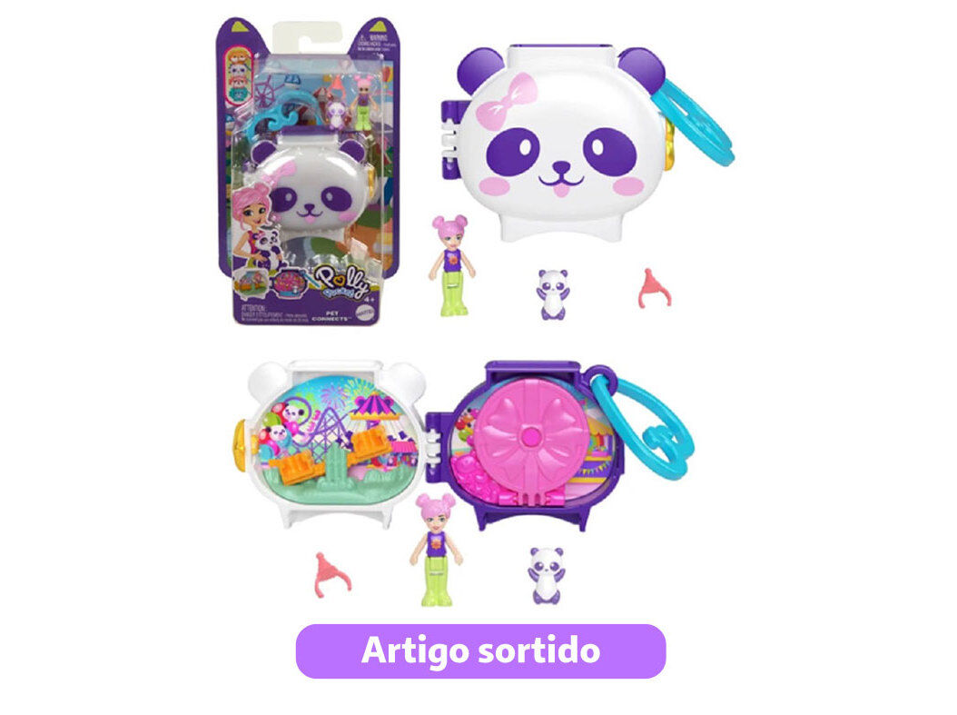 MINI MUNDO ANIMAIS POLLY POCKET MODELOS SORTIDOS image number 0