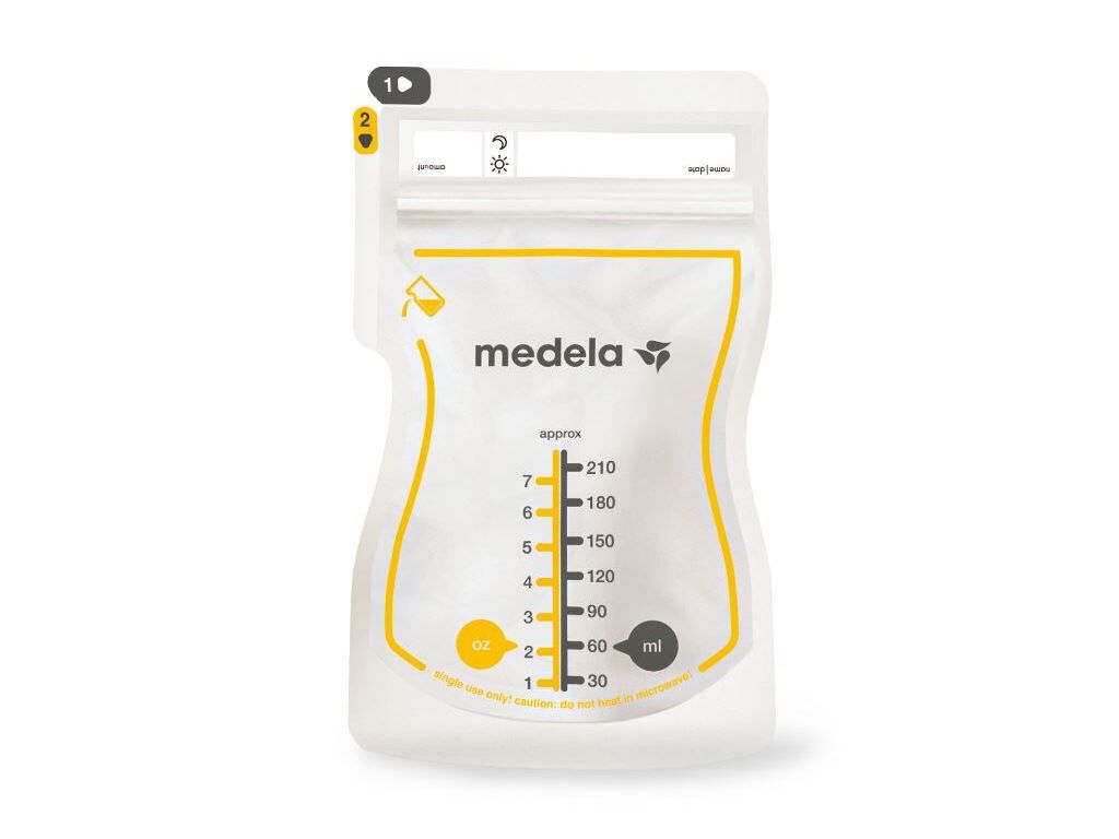 SACOS CONSERVA&Ccedil;&Atilde;O MEDELA LEITE MATERNO 50UN image number 1