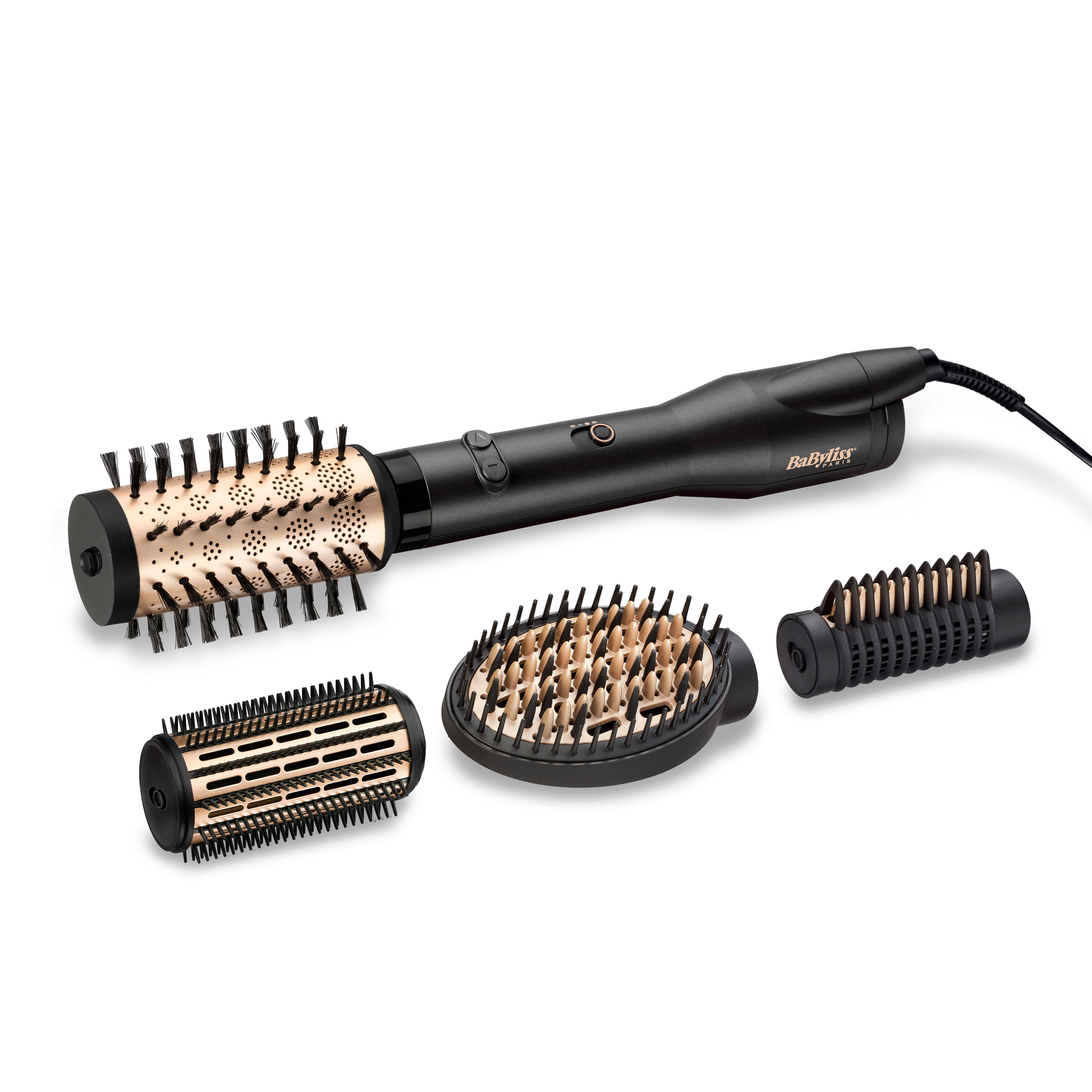 Escova Modeladora Rotativa Babyliss As970e Preto | Auchan