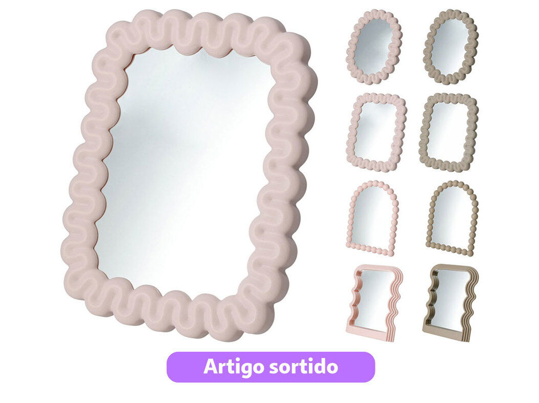 ESPELHO 22X17X3CM MODELOS SORTIDOS image number 0