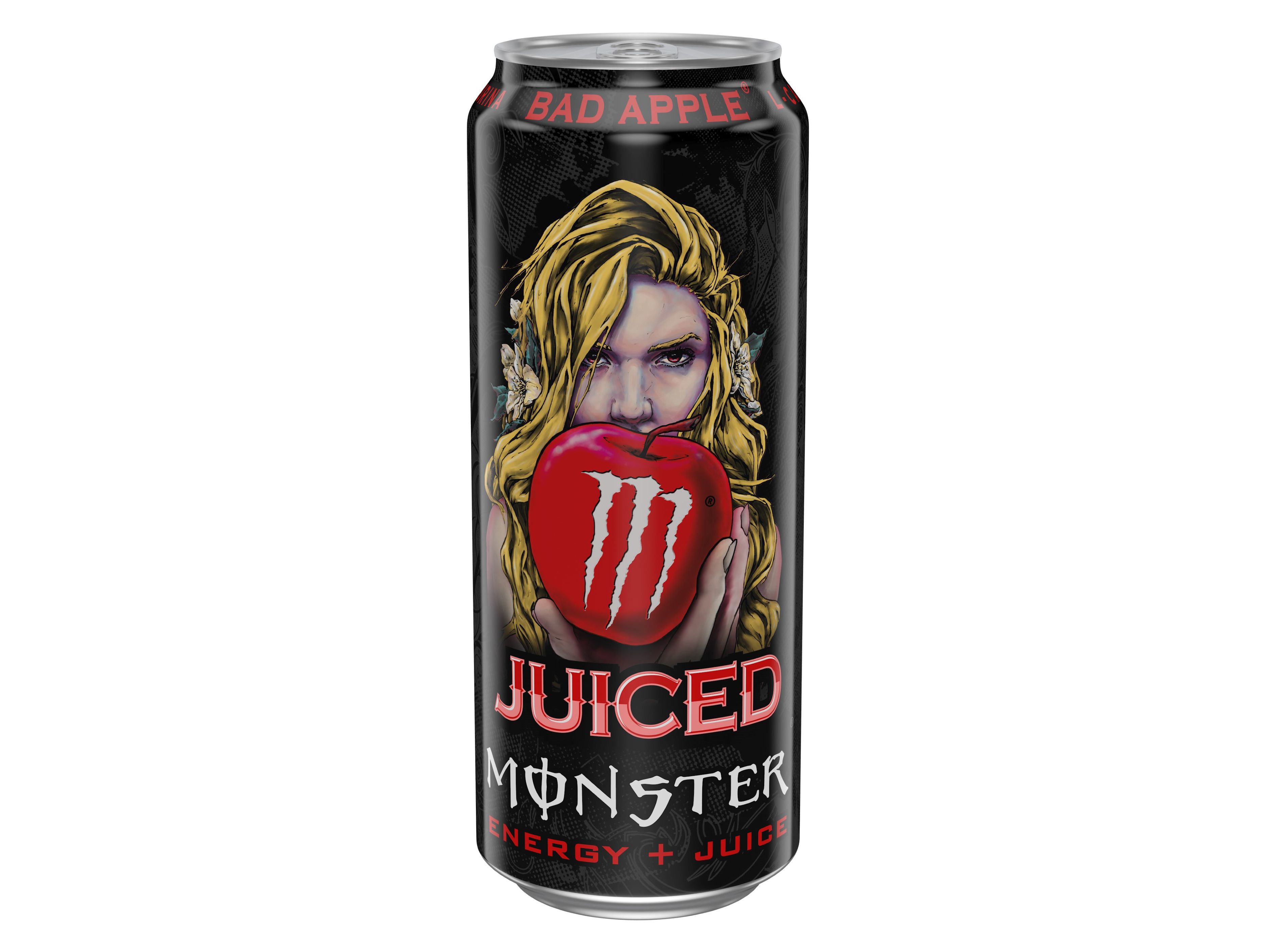 BEBIDA ENERGETICA MONSTER BAD APPLE 0.50L image number 1