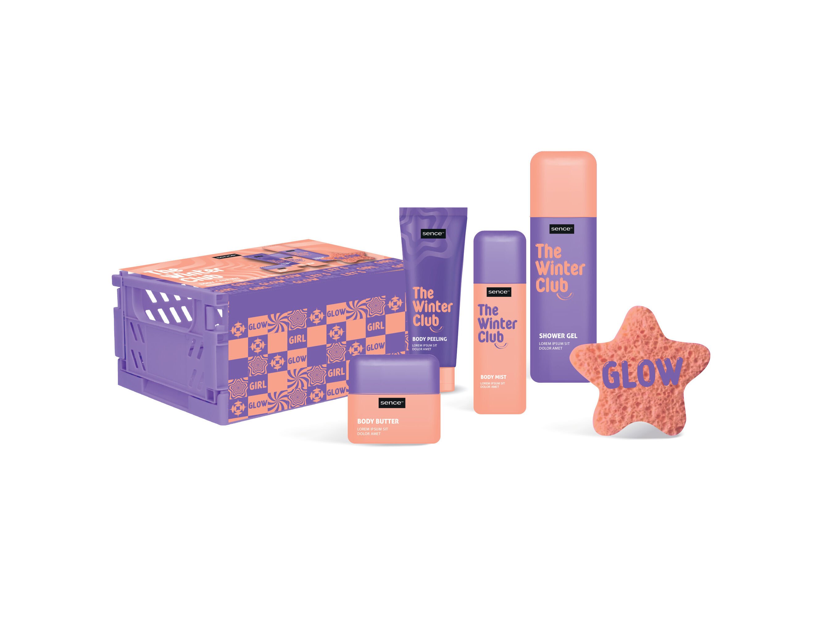 CONJUNTO SENCE COLLECTION BODY CARE THE WINTER CLUB image number 0