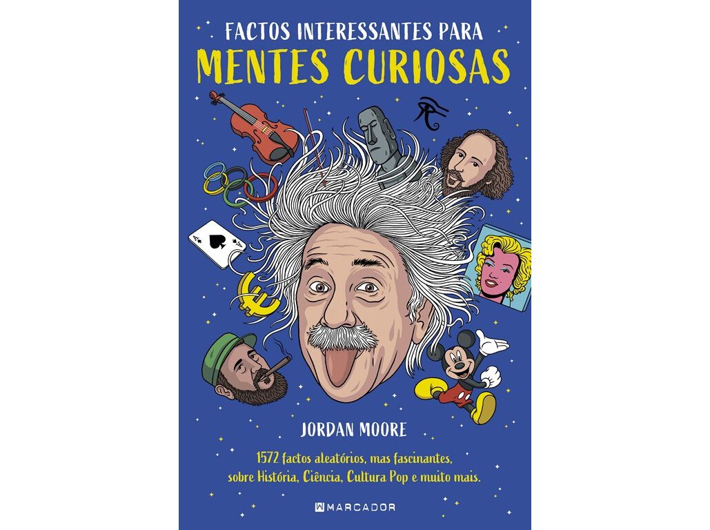LIVRO FACTOS INTERESSANTES PARA MENTES CURIOSAS DE JORDAN MOORE image number 0