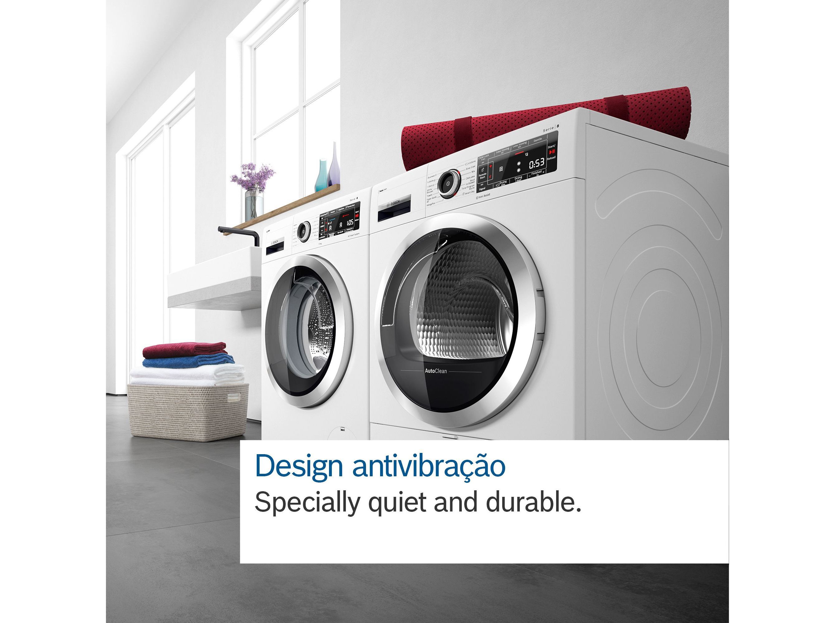 M&Aacute;QUINA SECAR ROUPA BOSCH WQG243D0ES BRANCO C 9KG image number 4