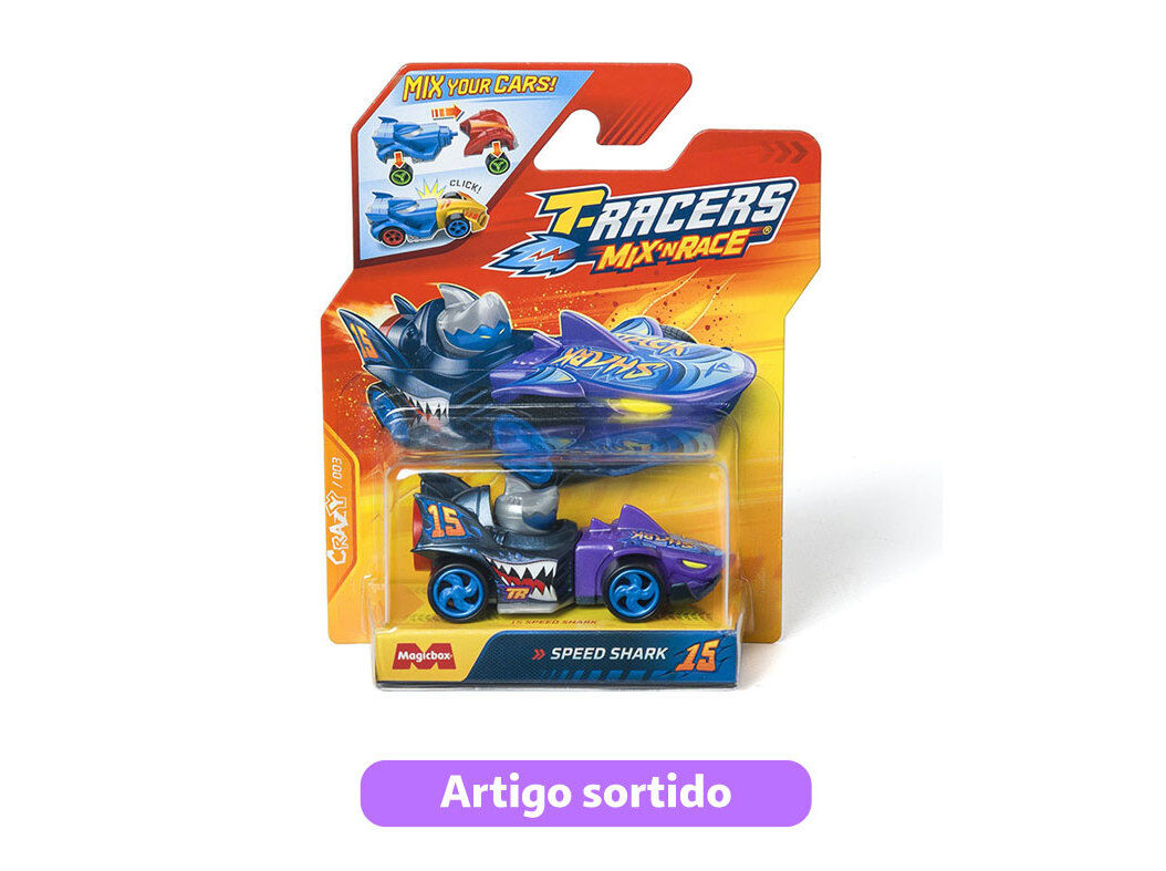MIX 'N RACE T-RACERS PACK 1 MODELOS SORTIDOS image number 0