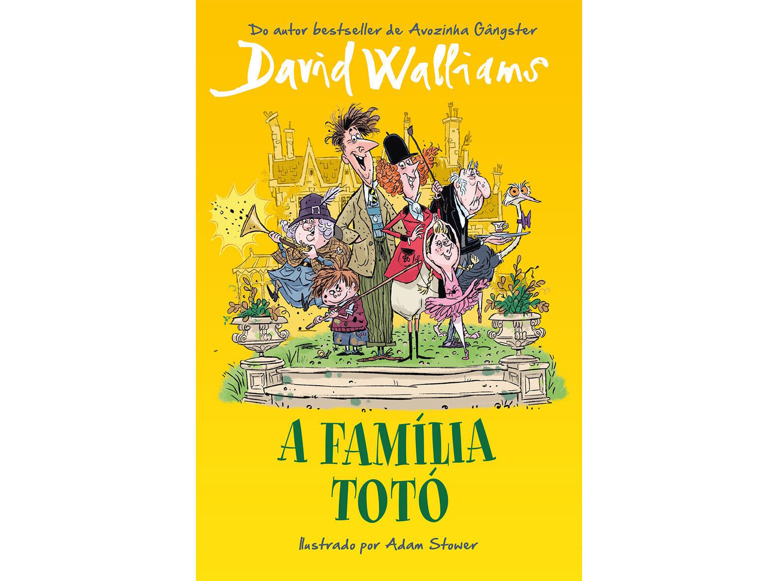 LIVRO A FAM&Iacute;LIA TOT&Oacute; DE DAVID WALLIAMS image number 1
