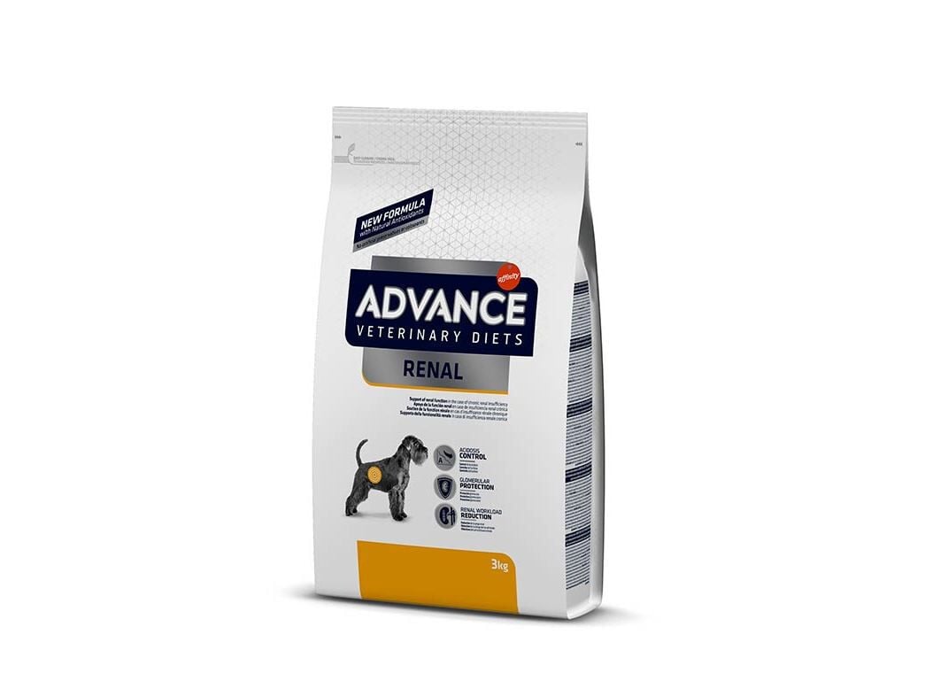 RA&Ccedil;&Atilde;O VETERIN&Aacute;RIA C&Atilde;O ADVANCE RENAL 3KG