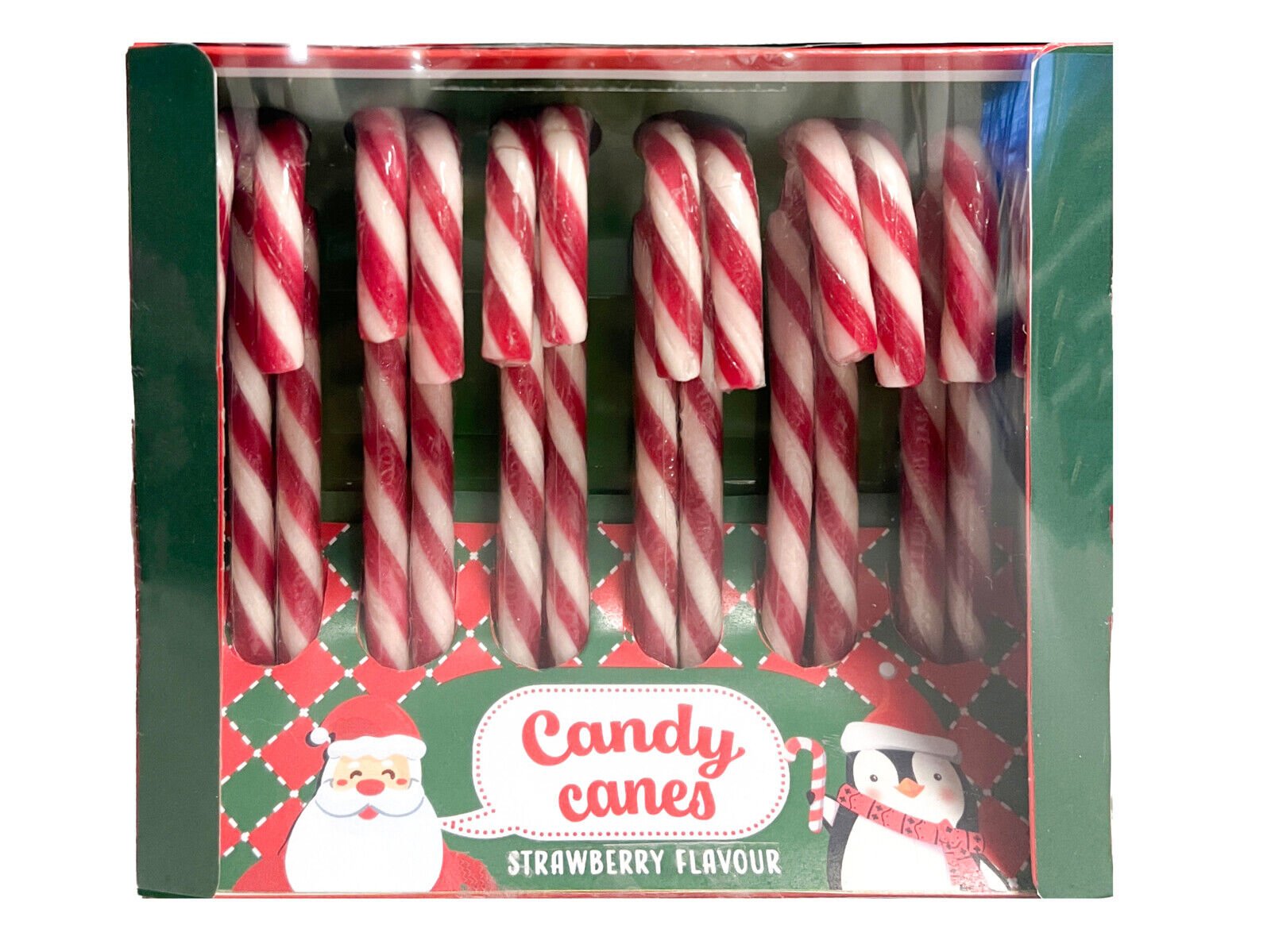 BENGALA CANDY CANES MORANGO 144GR