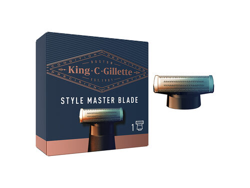 Recarga de Lâminas Style Master King C. Gillette 1 un